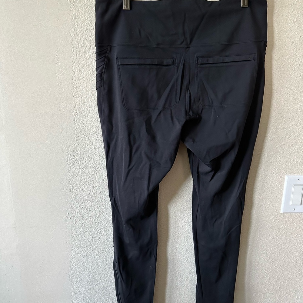Athleta women's Black High-Waist Athletic Leggings size 1X/ NWOT B196 - Picture 5 of 5